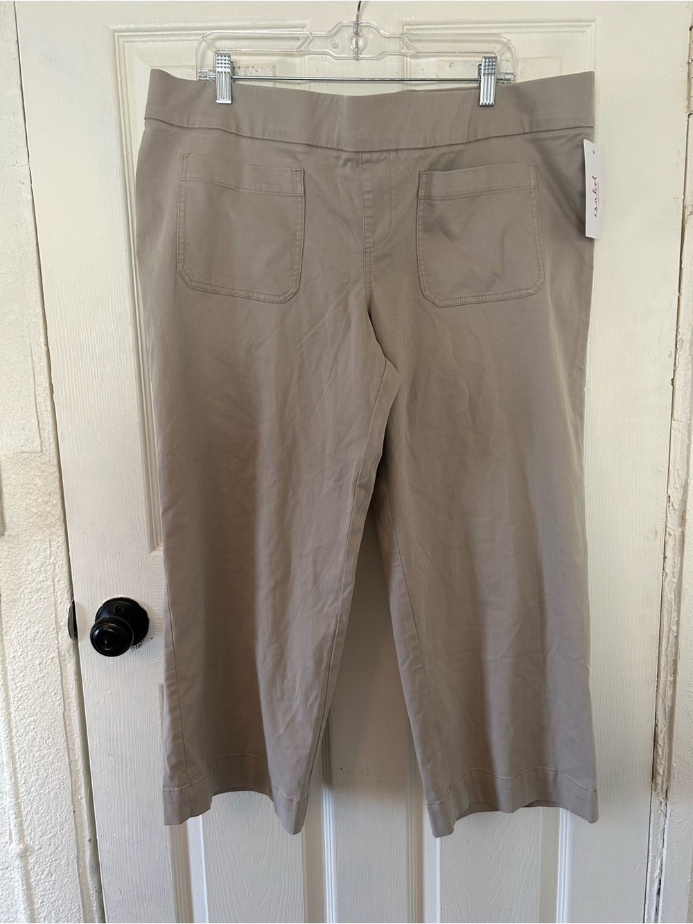 Under Belly High-Rise Wide Leg Maternity Pull-on Pants - Isabel Maternity XL NWT
